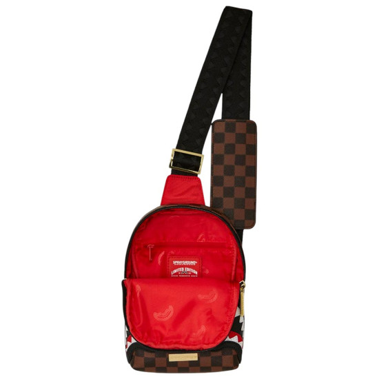 Sprayground Τσαντάκι ώμου Sawtooth Sharks In Paris One-Strap Cross Bag